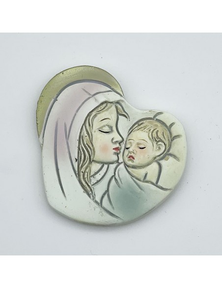 Icone Sacre Battesimo Maternità Madonna con Bambino - Bomboniere Shop Store