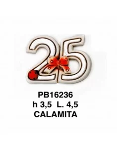 CALAMITA NR25 CON FIOCCO E COCCINELLA